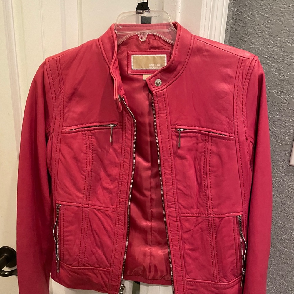 Michael Kors leather jacket